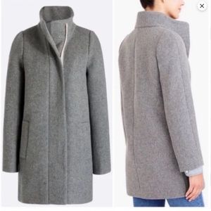 J. Crew Mercantile City Coat Women's US Size 4 Gray